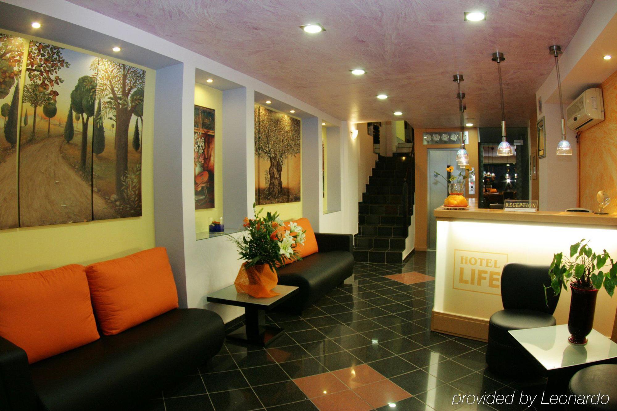 הרקליון City Life Hotel מראה פנימי תמונה
